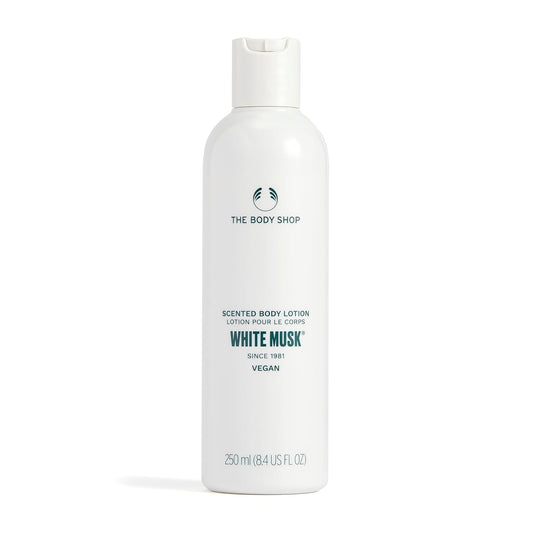 The Body Shop White Musk Body Lotion, Paraben-Free Moisturizer, 13.5 Fl. Oz.