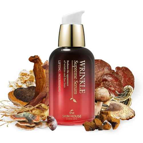 THE SKIN HOUSE Wrinkle Supreme Serum ? Nourishing Firming Serum with Adenosine | Smooth Texture & Elasticity Boost | 50ml / 1.69 fl.oz