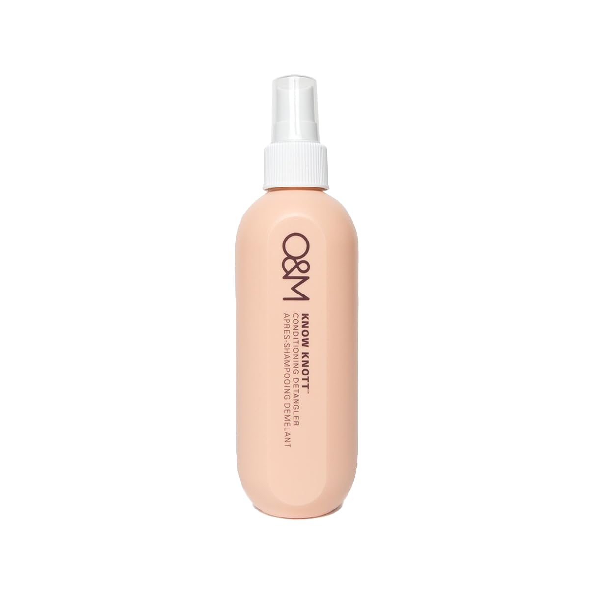 O&M Know Knott Hair Detangler Spray - Leave-In Conditioner Mist for Women & Kids | Softens & Protects Hair, 8.4oz
