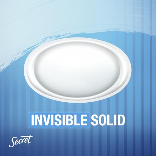 Secret Outlast Antiperspirant Deodorant for Women, 72hr Sweat & Odor Protection, PH Balancing Minerals, Invisible Solid, Completely Clean Scent, 2.6 oz
