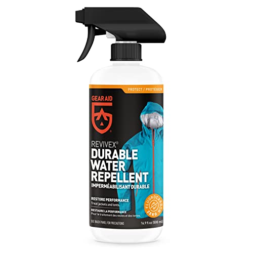 GEAR AID Outerwear Kit with Revivex Pro Cleaner and Revivex Durable Water Repellent Spray, 16.9 fl oz