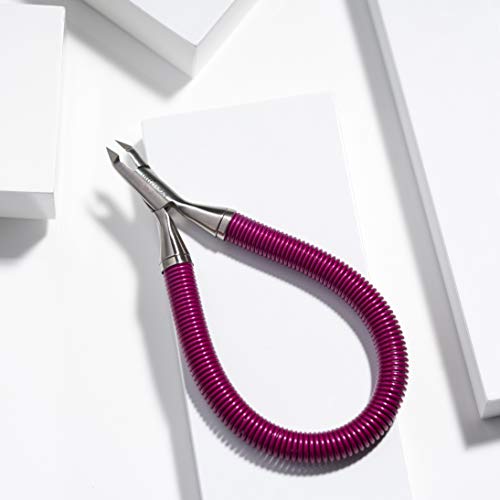 Tweezerman Grip & Snip Spiral Spring Cuticle Nipper (Assorted Colors)