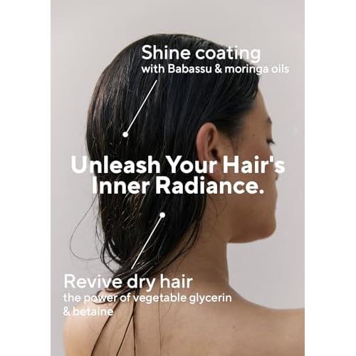 AROMATICA Rosemary Hair Thickening Conditioner, Korean Hair Care Vegan Natural Conditioner for Damaged Hair and Dry Hair - Moisturizing Non Toxic Hair Products for Men and Women (6.0 fl.oz)