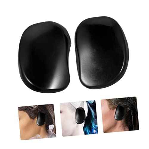 Hair Dye Ear Covers 20pcs Plastic Ear Protector Caps for Hair Dyeing for Salon and Home Use
