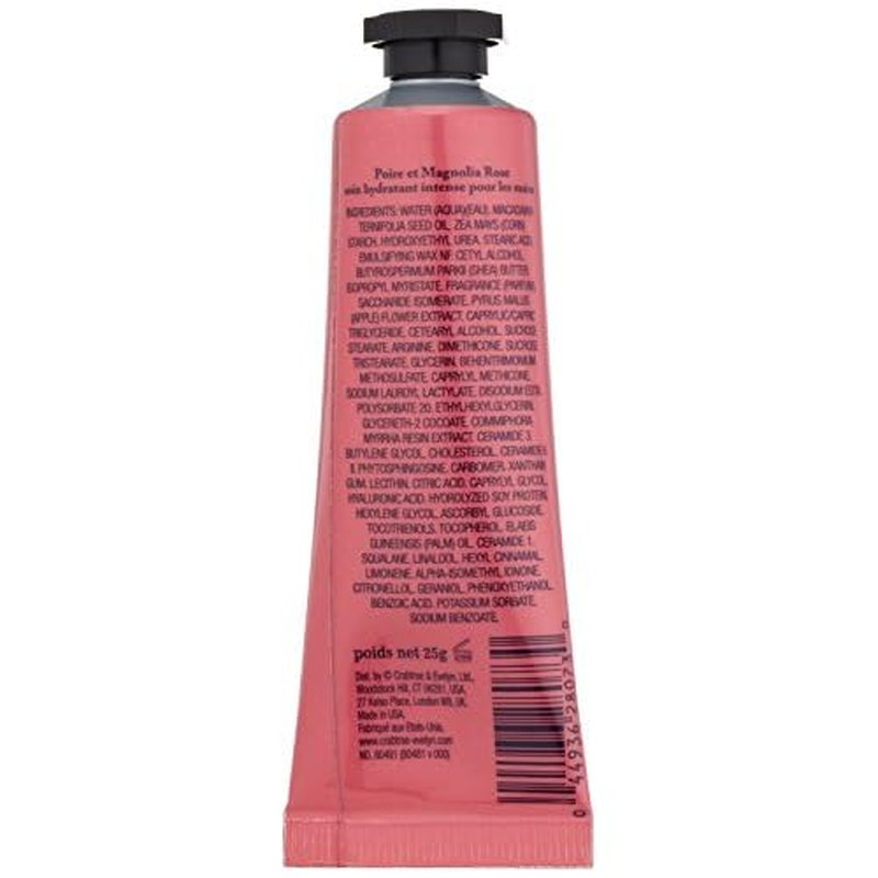 Crabtree & Evelyn Ultra-Moisturising Hand Therapy, Pear & Pink Magnolia, 0.9 oz