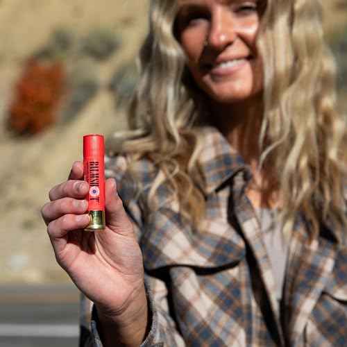 BALMSHOT Lip Balm 4 Pack (100% All-Natural Pomegranate)