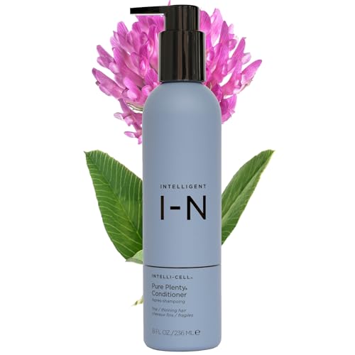 Pure Plenty Conditioner Boosts Volume and Shine for Fine, Thinning Hair, Organic Replenishing Formula, Vegan, 8.5 Oz