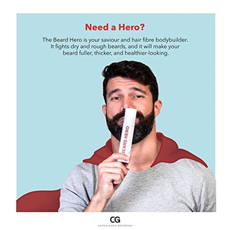 Beard Hero Beard Oil for Men - Hydrating & Nourishing Beard Growth Serum | 1.7 oz