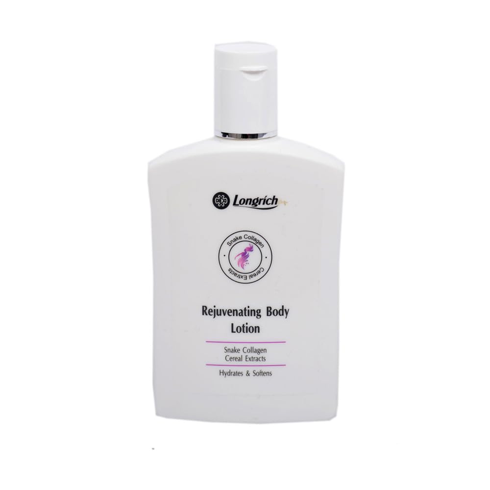 Longrich Rejuvating Body Lotion Snake Collagen Cereal Extracts (Big, 165ml)