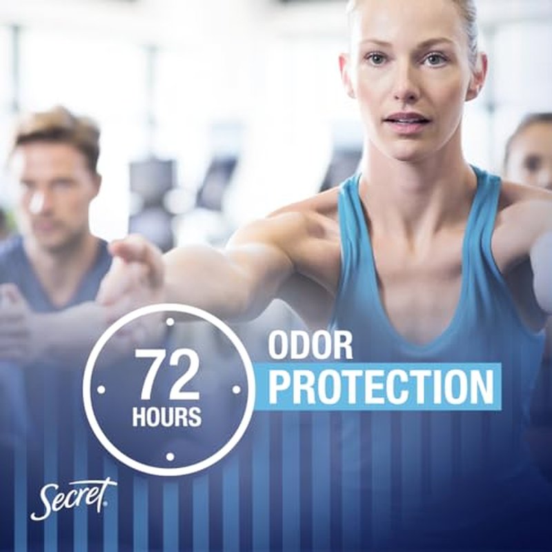 Secret Outlast Clear Gel Antiperspirant Deodorant for Women, Completely Clean, 2.6 oz (Pack of 4)