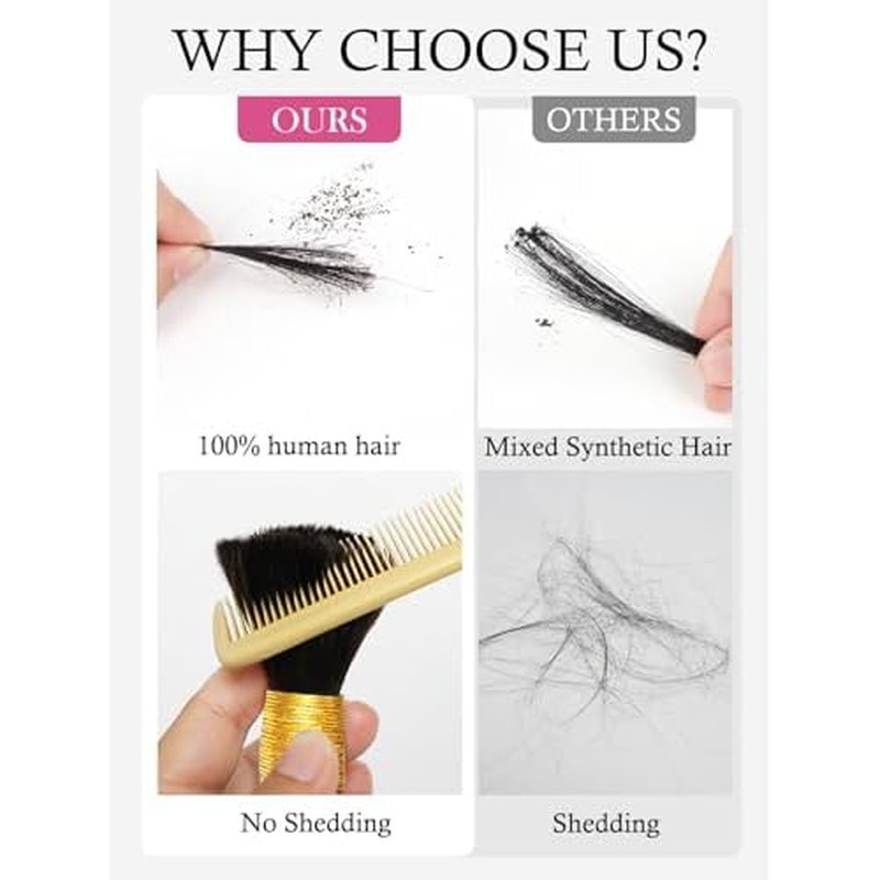 Human Braiding Hair 3 Bundles/Pack 300g 16 18 20 inch Deep Wave Curly Bulk 100% Human Hair for Braiding No Weft 10A Brazilian Virgin Human Hair Extensions for Boho Braids Natural Black Wet and Wavy