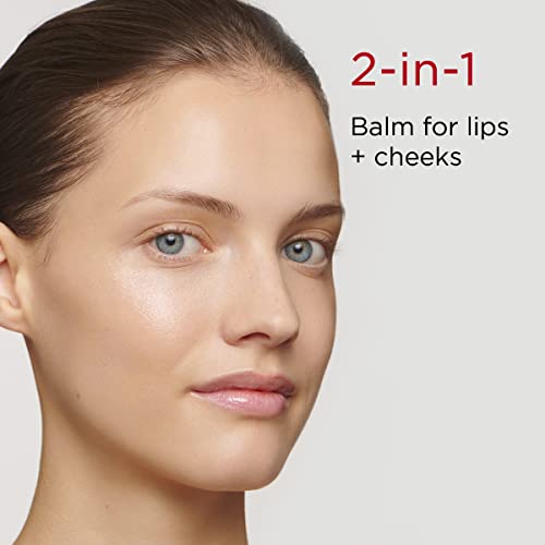 Clarins Lip Perfector | 2-In-1 Lip and Cheek Color Balm | Nourishing, Hydrating and Plumps Lips |Adds Buildable Color to Cheeks for Natural Glow |Contains Natural Plant Extracts With Skincare Benefits