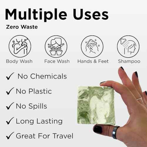 Sumbody USA Made Handmade Soap Bar (6pk) Heavenly Hydration Dry, Sensitive Skin, Moisturizing Soap For Face, Hands, Body Self Care Gift Set Men & Women - Goat Milk Citrus Vanilla Coconut Variety Pack