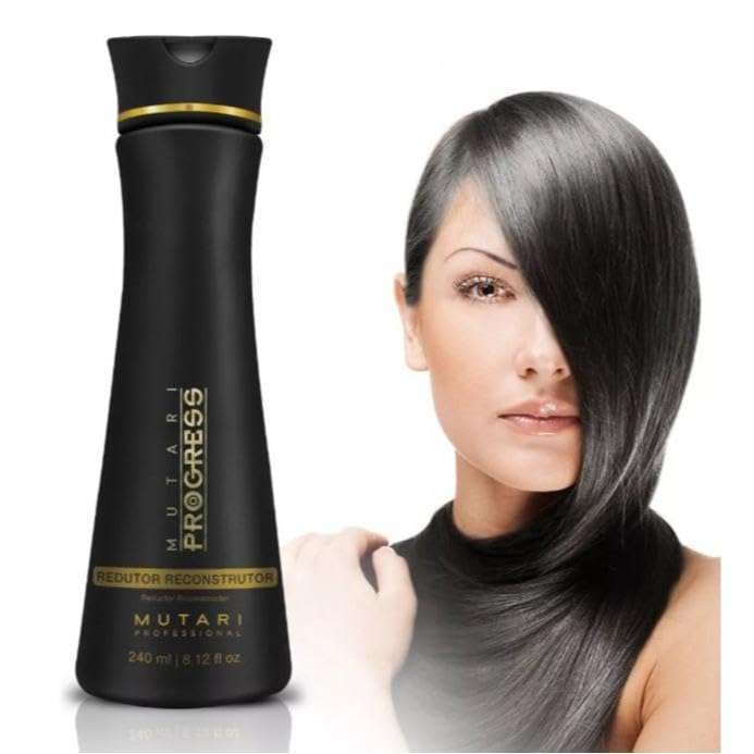 Brazilian Keratin Treatment - Smoothing System for All Hair Types | Bamboo Extract, Hyaluronic Acid, Shea Butter, Hydrolyzed Keratin