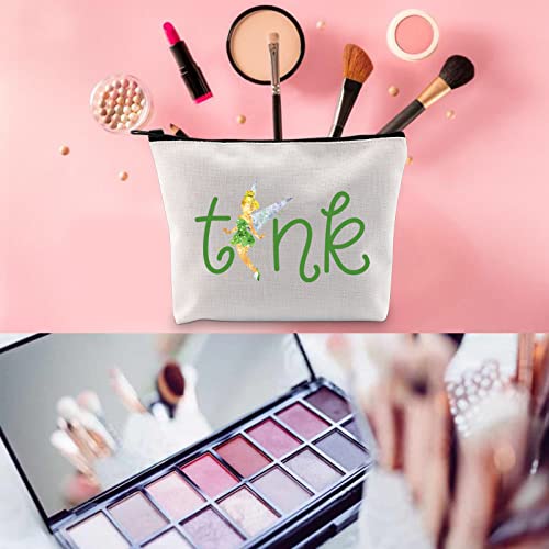 WCGXKO Family Vacation Gift Tink Zipper Pouch Makeup Bag (T)