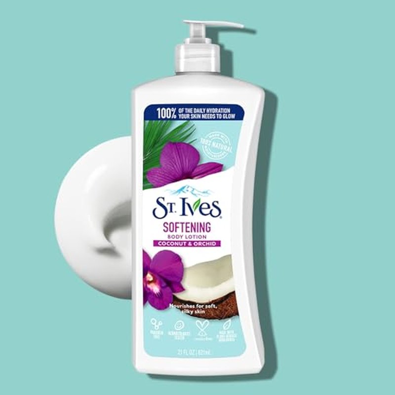 St. Ives Softening Body Lotion Coconut & Orchid Extract 21 oz