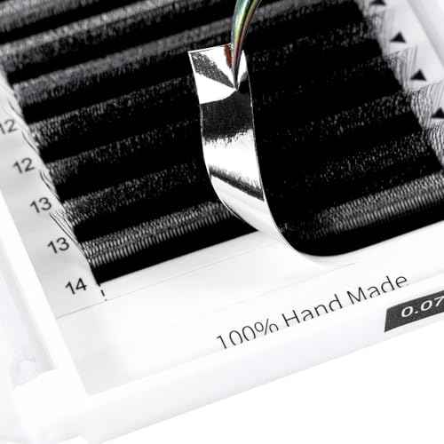 W Lash Extensions 5D Volume 0.07D Curl 8-15mm Mix Easy Fan W-shaped Eyelash Premades Cluster Black YY Lash