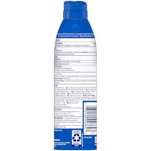 Coppertone Sport Sunscreen Spray, Broad Spectrum SPF 50 Water Resistant Spray Sunscreen, 5.5 Oz and Coppertone Sport Sunscreen Stick, SPF 40, 1.5 Oz