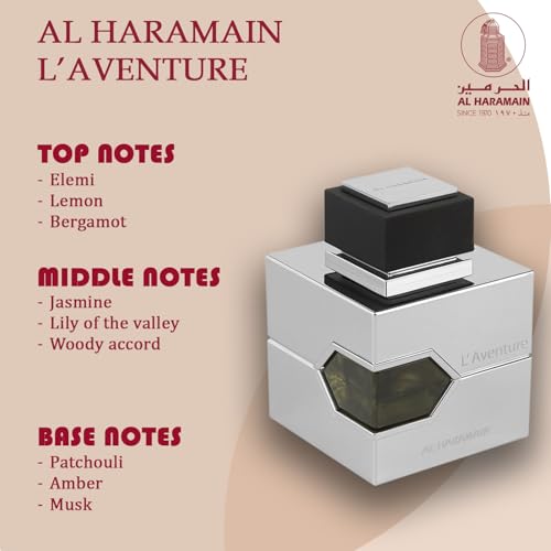 L'aventure by Al Haramain Eau De Parfum Spray 3.3 oz