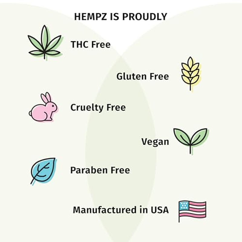 Hempz Pomegranate Herbal Body Moisturizer 2.25 oz - Paraben-Free, Anti-Aging, Hydrating Cream for All Skin Types