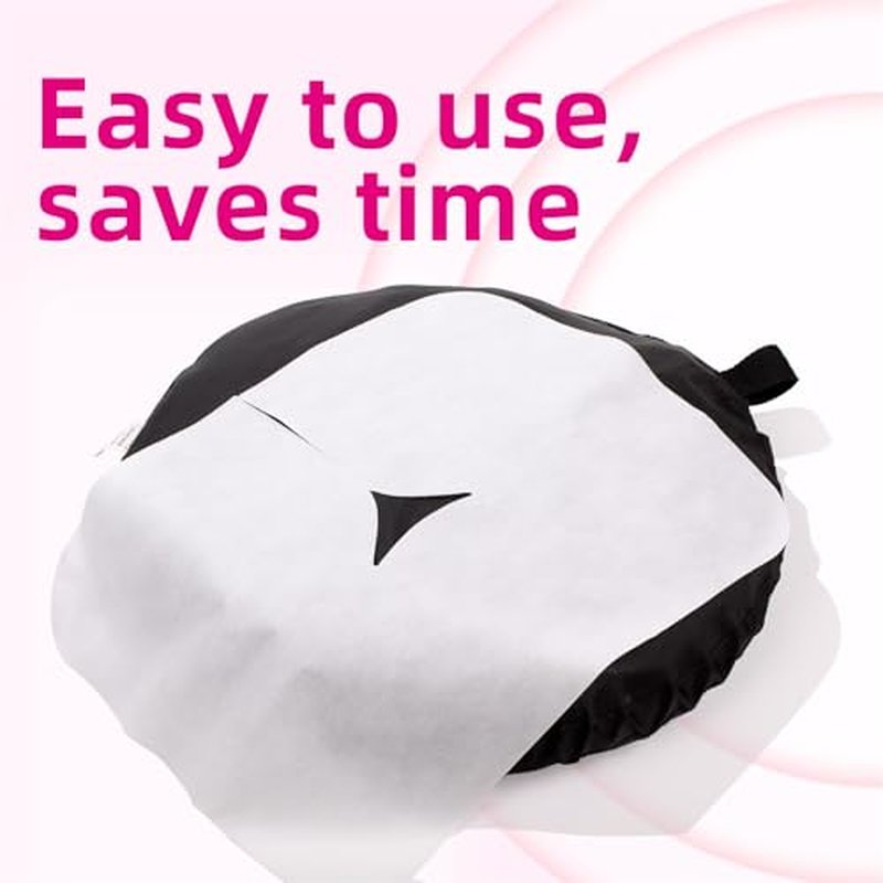 Disposable Face Cradle Covers 500 Count, Medical-Grade, Luxurious, Soft Nonwoven Face Cradle Cover for Massage Table & Chair, Disposable Headrest Covers 16''*12'', White