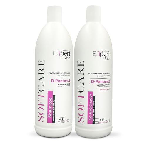 Expert Hair Soft Care Biotin Shampoo and Conditioner - Daily Routine Shampoo For Scalp Health, CLINICALLY TESTED Proven Results Products For Women & Men, Natural Routine, Color Safe 2x 33.81 fl.oz