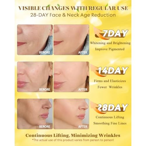 3% Retinol Cream Face Moisturizer, Anti Aging Neck Firming Cream with Collagen, Day & Night Face Cream with Hyaluronic Acid, Lifting & Tightening Wrinkle for Women & Men, 1.7 FL OZ, 3PC