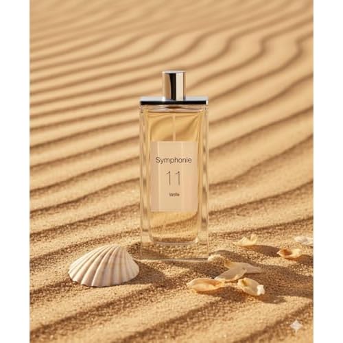 EVAFLORPARIS SYMPHONIE 11 Vanille Eau de Parfum for Women ? Gourmand Vanilla & Spicy Notes with Pink Pepper, Jasmine and Sandalwood ? Timeless Fragrance ? Made in France 3.4 Fl Oz
