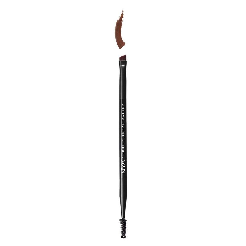 Pro Dual Brow Brush Set - NYX Professional Makeup - Precise Application for Perfect Brows | Pack of 2