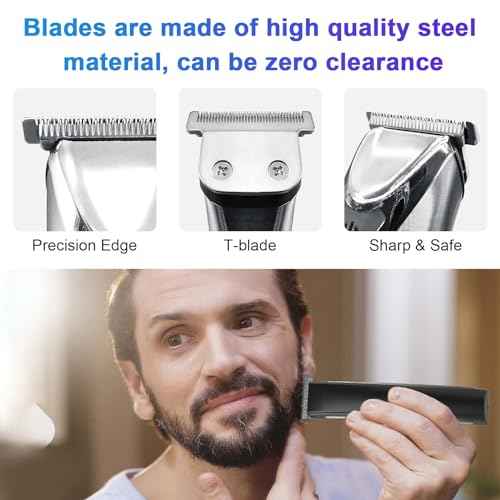 T-Blade Detachable Replacement blades Compatible with Wahl Trimmers 9864/9864SS/9686/9818A/9854L/9876L/9854 /WSS3L/SS2L etc. (1 Pack)