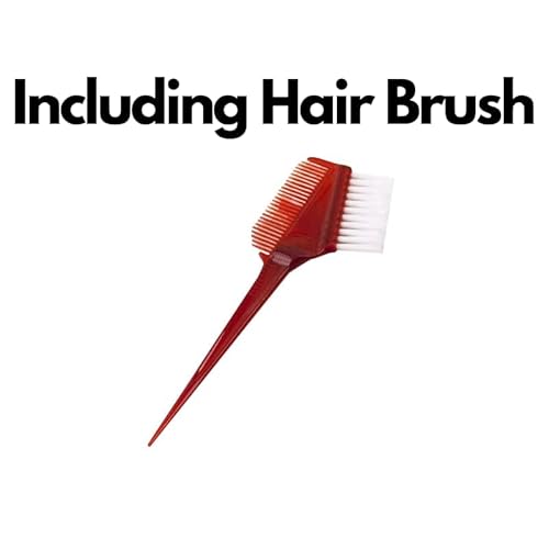 Japanese Hair Rebonding and Straightening Treatment - Permanent Crystallizing Straightener (1EX) with Neutralizing Cream (2) for Very Resistant Hair, Includes Hair Brush