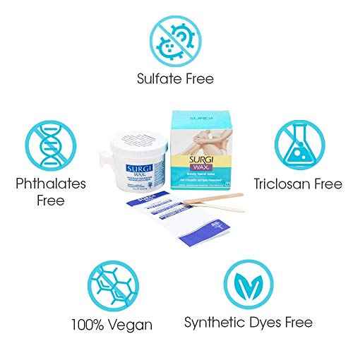 Surgi-wax Hair Remover For Bikini, Body & Legs, 4-Ounce Boxes (Pack of 3)