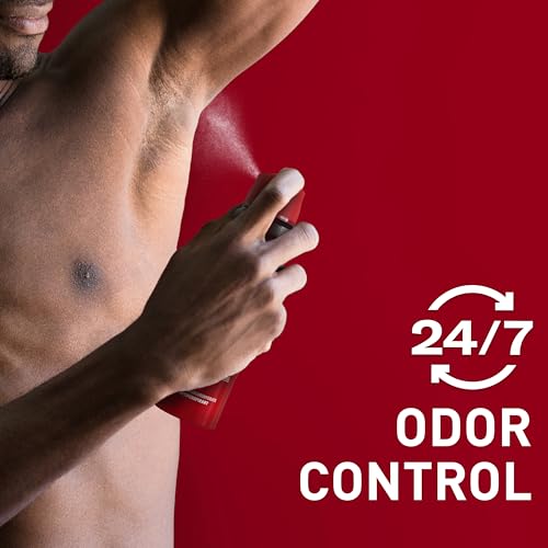Old Spice Aluminum Free Body Spray for Men, 24/7 Odor Protection, 24/7 Lasting Fragnance & Freshness, Cologne Quality Scent, Swagger with Cedarwood Scent, 5.1 oz (Pack of 3)