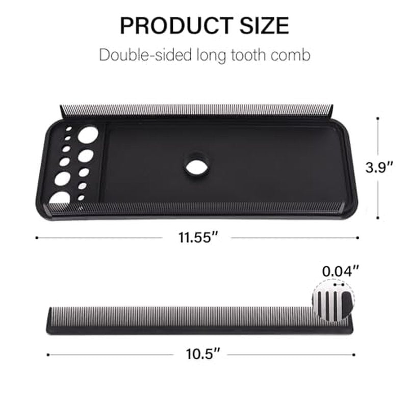 Hair Extension Holder Hanger Braiding Rack Extension Tool Double-Side Teeth Extension Display Holder Hair Separator holder for Hair Salon Home (Tripod not included)