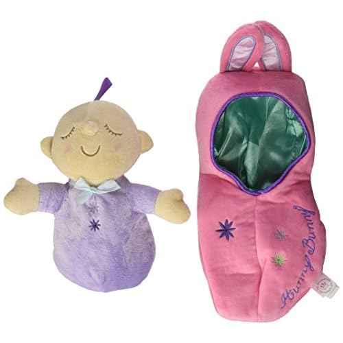 Manhattan Toy Snuggle Pod Hunny Bunny First Baby Doll with Cozy Sleep Sack for Ages 6 Months and Up