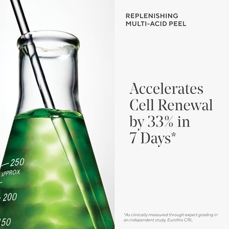 Murad Replenishing Multi-Acid Peel - Resurgence AHA/BHA Salicylic and Glycolic Acid Peel - Skin Renewing Face Peel - Daily Facial Peel Skin Care Treatment, 3.3 Fl Oz
