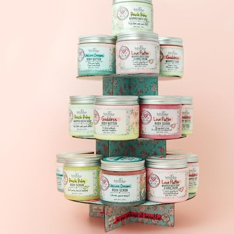 Bella & Bear Goddess Body Butter Scar Cream - Skin Care Moisturizer - Pure Smoothing Beauty Product Cruelty-Free, Vegan Butter with Natural Ingredients - Hydrate Skincare for Dry Skin