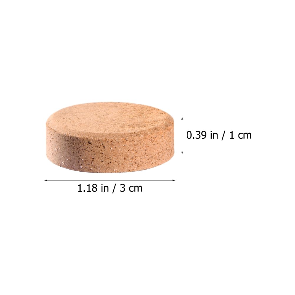 FOMIYES Ginger Foot Soak Effervescent Tablets 20Pcs Herbal Foot Bath Soak for Care Relieve Fatigue Improve Sleep Circulation