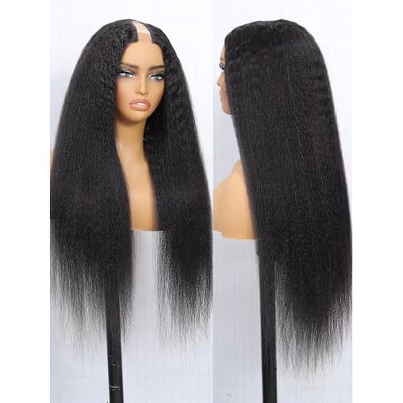 DMKEEP U Part Human Hair Wig 12A Upgraded Glueless Wigs Human Hair Straight U Part Wig Human Hair Wigs for Women 20 Inch