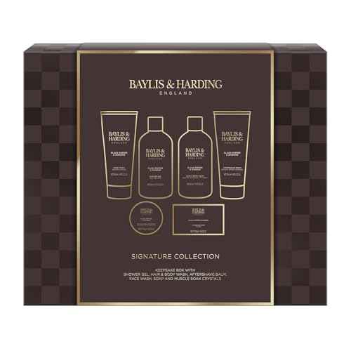 Baylis & Harding Gift Set for Men - Luxury Shower & Prep Pack - Black Pepper & Ginseng