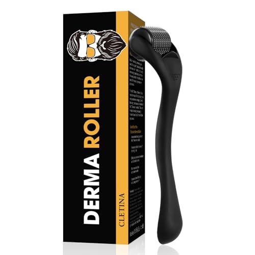 540 Titanium Derma Roller - Microneedle Micro Needle Roller for Men and Women Home Use - Microneedling Microneedle Skin Care Tool B10