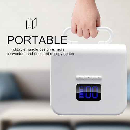 Cordless UV Nail Lamp,220W UV Light for Gel Nails, Rechargeable Professional LED Nail Lamp with 48 Beads & Touch Display, Built-in 3-Timer Modes & Auto Sensor, Fast Curing Nail Dryer