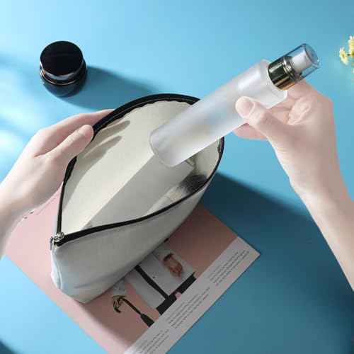 Christian Gifts Floral Makeup Bag Bible Verse Cosmetic Bag Motivational Religious Gifts for Women Girls Coworker Mom Her Friend Zipper Pouch Travel Organizer Toiletry Bag Vacation Christmas Birthday