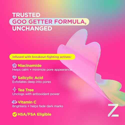 ZitSticka Pimple Patches Cute for Face, Holographic Zit Patches, Goo Getter Hydrocolloid Blemish Patches, Gifts for Teens, Teen Girl Gifts Trendy Stuff (DreamHolo Collection 72ct)