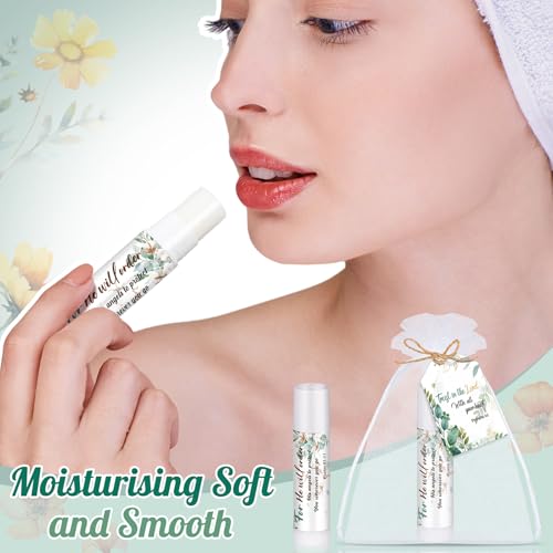 20 Set Christian Religious Gift Bulk Lip Balms for Women Men Christian Religious Church Party Favors Bulk Bible Verse Lip Balm with Scripture Inspirational Gift for Coworkers Staff Employee