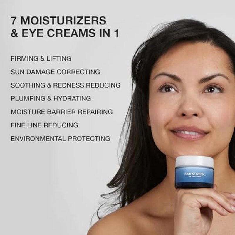 Day Night Duo 2 Piece Set, 5% Tranexamic Acid, Peptides, Ceramides, 5% Niacinamide, 1 Step AM PM, Serum + Moisturizer, for Face, Neck, Eyes