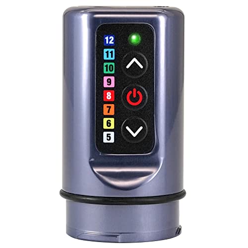 Microbeau - Flux S Wireless Tattoo Machine with 1 PowerBolt - Gunmetal - Machine Tattoo Pen for Microblading Lips & Eyeliner, Includes 1 Powerbolt Tattoo Battery Power Supply