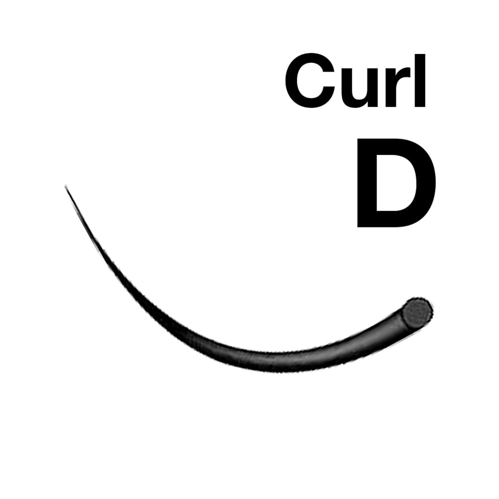 EMILYSTORES Eyelash Extensions 0.07mm Thickness D Curl Length 11mm Single Size Rapid Volume Eyelash For Lash Extensions, Easy Fan Blooming Flower Lashes, Self Fanning Lashes, (0.07,D,11mm)