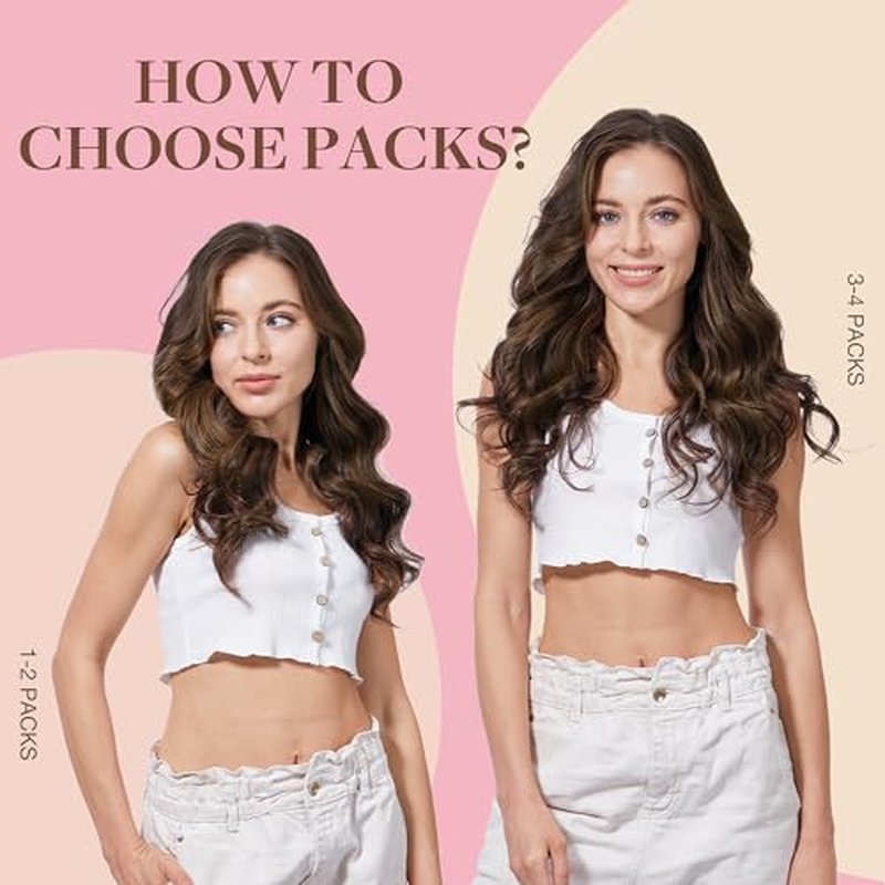 GOO GOO Tape in Hair Extensions Human Hair, 2/30/2 Balayage Expensive Brunette, 24inch 50g 20pcs, Skin Weft Seamless Invisible, Silky Straight with Thick Ends, Remy Human Hair