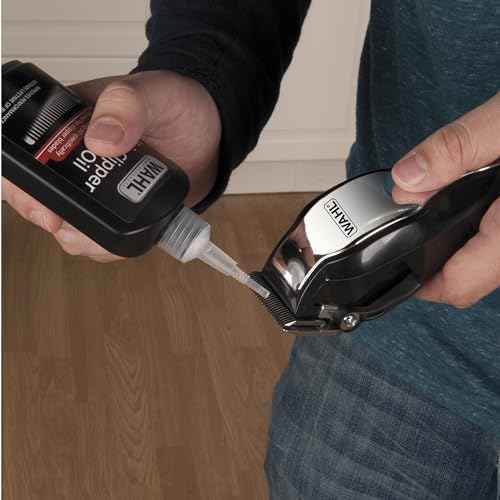 Wahl Premium Hair Clipper Blade Lubricating Oil for Clippers, Trimmers, & Blade Corrosion for Rust Prevention ? 4 Fluid Ounces ? Model 3310-300A